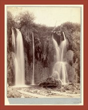 Spearfish Falls. Black Hills, Dak., John C. H. Grabill was an american photographer. In 1886 he