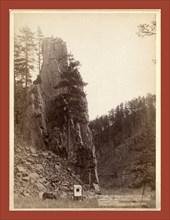 Castle Rock. Scenery on road between Hill City and Rockerville, Dak., John C. H. Grabill was an