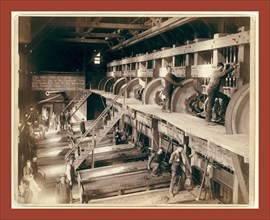 The Interior. Clean Up day at the Deadwood Terra Gold Stamp Mill, one of the Homestake Mills,