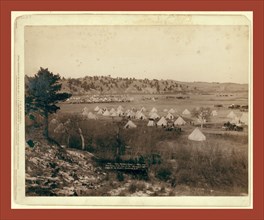 General Brook's Camp. Camp near Pine Ridge. S.D., Jan. 17, 1891, John C. H. Grabill was an american