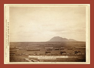 Fort Meade, Dakota. Bear Butte, 3 miles distant, John C. H. Grabill was an american photographer.