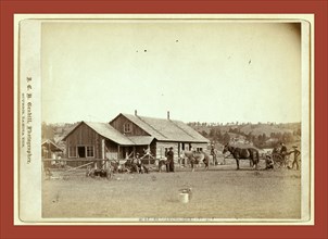 Western Ranch House, John C. H. Grabill was an american photographer. In 1886 he opened his first