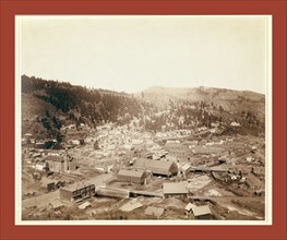 Deadwood, [S.D.] from McGovern Hill, John C. H. Grabill was an american photographer. In 1886 he