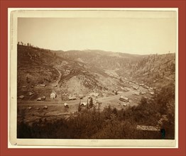 Galena, S. Dakota. Bird's-eye view from southwest, John C. H. Grabill was an american photographer.