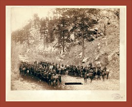 Near Fort Meade. I troop, 8th Cavalry, John C. H. Grabill was an american photographer. In 1886 he