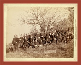 Company C, 3rd U.S. Infantry near Fort Meade, So. Dak., John C. H. Grabill was an american
