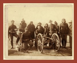 Copr. Paul Wernert [i.e. Weinert] and gunners of Battery E 1st Artillery, John C. H. Grabill was an