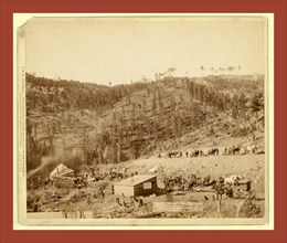Whitewood Canyon, Wade and Jones R.R. Camp, Black So. Dak., John C. H. Grabill was an american