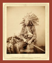 Little, instigator of Indian revolt at Pine Ridge, 1890, John C. H. Grabill was an american