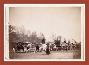 Freighting in the Black Hills, John C. H. Grabill was an american photographer. In 1886 he opened