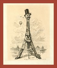 M. Eiffel, our artist's latest tour de force, June 29, 1889, Sambourne, Linley, 1844-1910