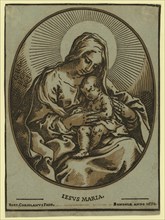 The Virgin and Child, Coriolano, Bartolomeo, approximately 1599-approximately 1676