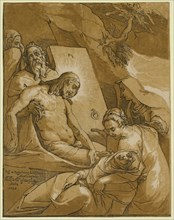 The entombment, Andreani, Andrea, approximately 1560-1623