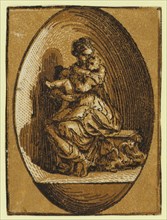 The Virgin in an oval, between ca. 1520 and 1700, Parmigianino, 1503-1540