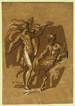 Apollo and Marsyas, between 1500 and 1530, Carpi, Ugo da, 1480-approximately 1532