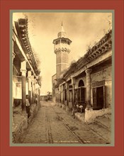 Tunis Mosque Sidi ben Ziaa, Neurdein brothers 1860 1890, the Neurdein photographs of Algeria