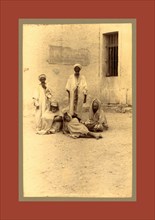 Bone, prisoners Kroumirs Ã¡ the Casbah, Algiers, Neurdein brothers 1860 1890, the Neurdein