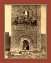 Tlemcen Portal minaret Mansoura, Algiers, Neurdein brothers 1860 1890, the Neurdein photographs of