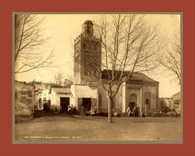 Tlemcen Mosque Abdul-Hassem, Algiers, Neurdein brothers 1860 1890, the Neurdein photographs of