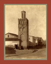 Tlemcen Djama Mosque Bab Zir, Algiers, Neurdein brothers 1860 1890, the Neurdein photographs of