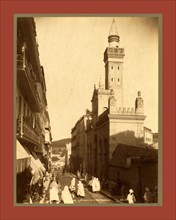Constantine, National Mosque Street, Algiers, Neurdein brothers 1860 1890, the Neurdein photographs
