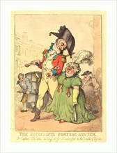 Thomas Rowlandson (British, 1756 - 1827 ), The Successful Fortune Hunter, 1812, hand-colored