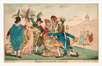 Property protected--Ã  la FranÃ§oise, British satire of Franco-American relations after the XYZ