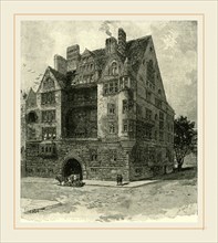A New York Mansion, 1891, USA