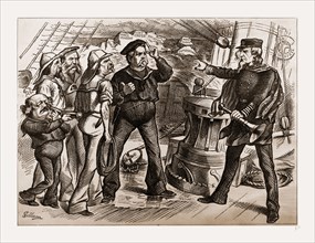 " NOT A FIT PARTY TO TRITST."â€îU. S. GRANT, AUGUST 28, 1880, 19th century engraving, USA, America
