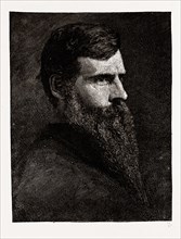 ALEXANDER H. WYANT, 1880, 19th century engraving, USA, America