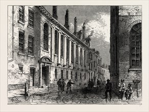 The Merchant's Taylors School, Suffolk Lane, London, UK, 19th century