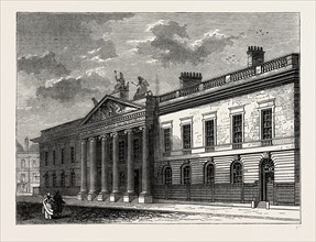THE OLD INDIA OFFICE, LEADENHALL STREET IN 1803, London, UK, 19th century