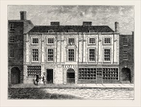 SHAFTESBURY HOUSE, 1810, London, UK, 19th century engraving