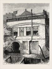 THE "FOX-UNDER-THE-HILL."  London, UK, 19th century engraving