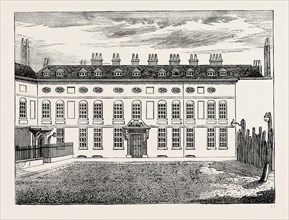 CLEVELAND HOUSE. 1799, London, UK, 19th century engraving