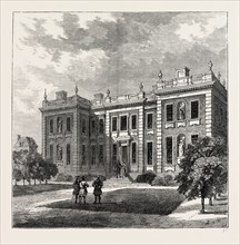 MARLBOROUGH HOUSE, 1710. London, UK, 19th century engraving