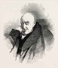 SAMUEL ROGERS  London, UK, 19th century engraving