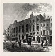 WILLIS'S ROOMS. London, UK, 19th century engraving