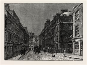 BURY STREET. London, UK, 19th century engraving