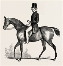 The Duke of Wellington in 1842. London, UK, 19th century engraving