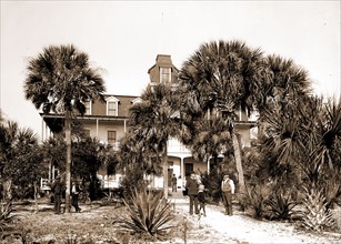 Hotel Eau Gallie, Indian River, Jackson, William Henry, 1843-1942, Hotels, Bays, United States,