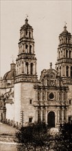 Mexico, the Cathedral, Chihuahua, Jackson, William Henry, 1843-1942, Cathedrals, Mexico, Chihuahua,