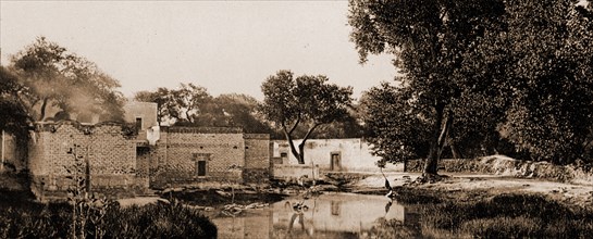 The Pool, Aguas Calientes, Jackson, William Henry, 1843-1942, Springs, Mexico, Aguascalientes
