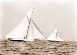 Beatrix and Oweene, Harpoon (Yacht), Oweene (Sloop), Yachts, 1891
