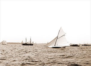 Gloriana, Goelet Cup Race, Gloriana (Yacht), Goelet Cup Race, Yachts, Regattas, 1891