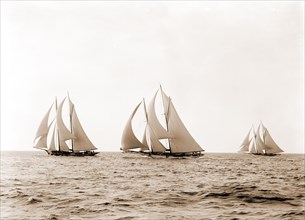 Ramona, Alcaea, and Merlin, Ramona (Schooner), Alcaea (Schooner), Merlin (Schooner), Morgan Cup