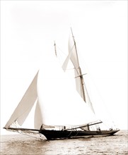 Constellation, Aug. 10, 1892, Constellation (Schooner), Yachts, 1892