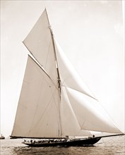 Valkyrie 11th after the start, Oct. 11, '93, Valkyrie II (Yacht), Yachts, Regattas, 1893