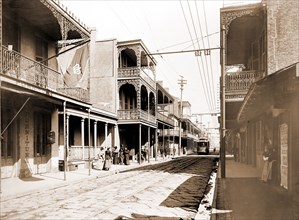 Royal St, New Orleans, Louisiana, Streets, United States, Louisiana, New Orleans, 1890