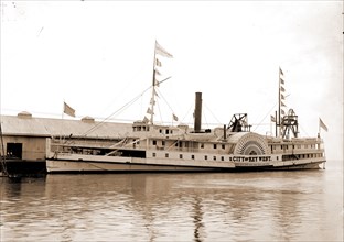 City of Key West at Key West, Fla, The, City of Key West (Side wheeler), Side wheelers, Piers &